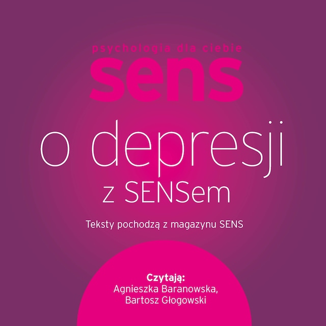 Copertina del libro per O depresji z sensem