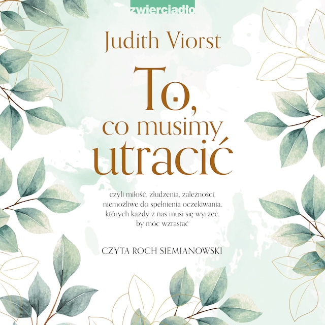 Couverture de livre pour To co musimy utracić