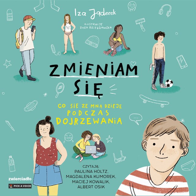 Book cover for Zmieniam się. Co się ze mną dzieje podczas dojrzewania