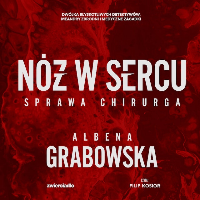 Book cover for Nóż w sercu. Sprawa chirurga