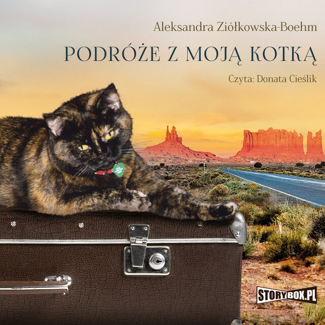 Book cover for Podróże z moją kotką