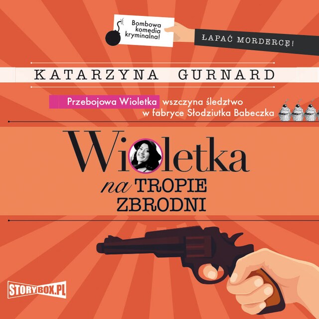 Book cover for Wioletka na tropie zbrodni
