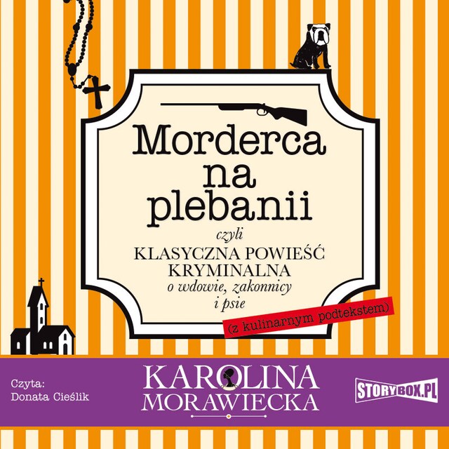 Kirjankansi teokselle Wdowa po aptekarzu. Tom 2. Morderca na plebanii