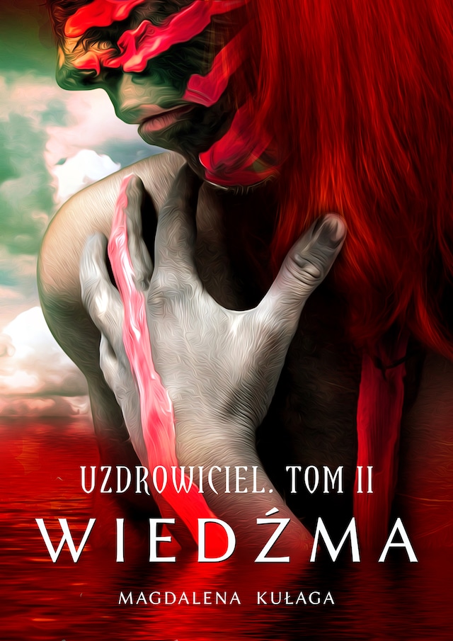 Book cover for Uzdrowiciel tom 2.  Wiedźma