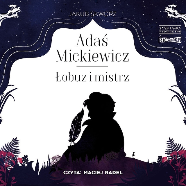 Book cover for Adaś Mickiewicz. Łobuz i mistrz