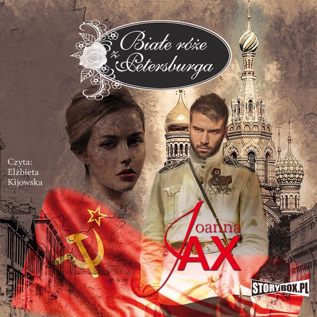 Copertina del libro per Białe róże z Petersburga