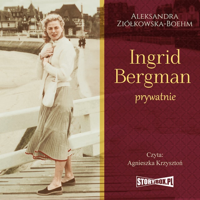 Book cover for Ingrid Bergman prywatnie