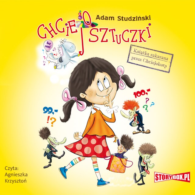 Book cover for Chciejosztuczki. Książka zakazana przez Chciejokorp