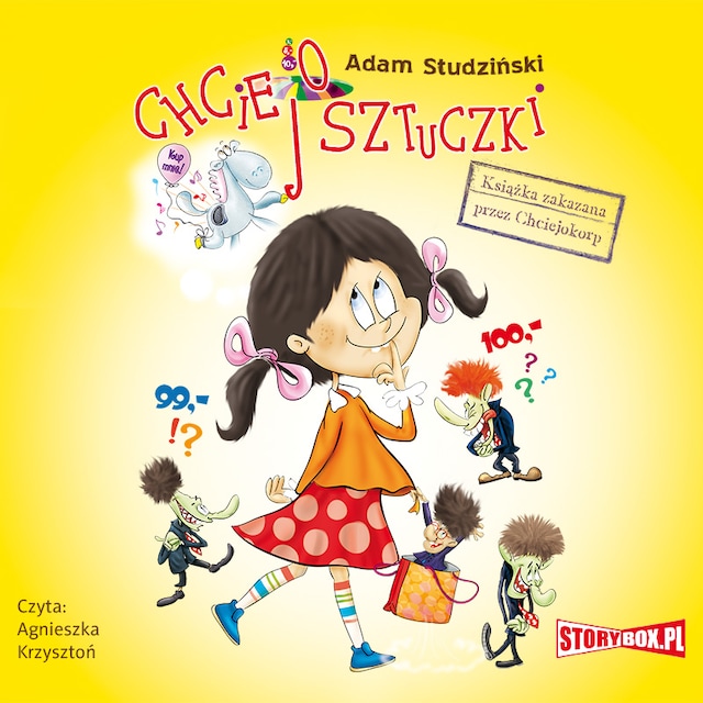 Copertina del libro per Chciejosztuczki. Książka zakazana przez Chciejokorp