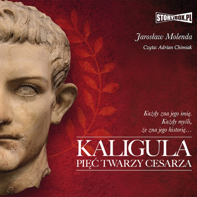 Book cover for Kaligula. Pięć twarzy cesarza