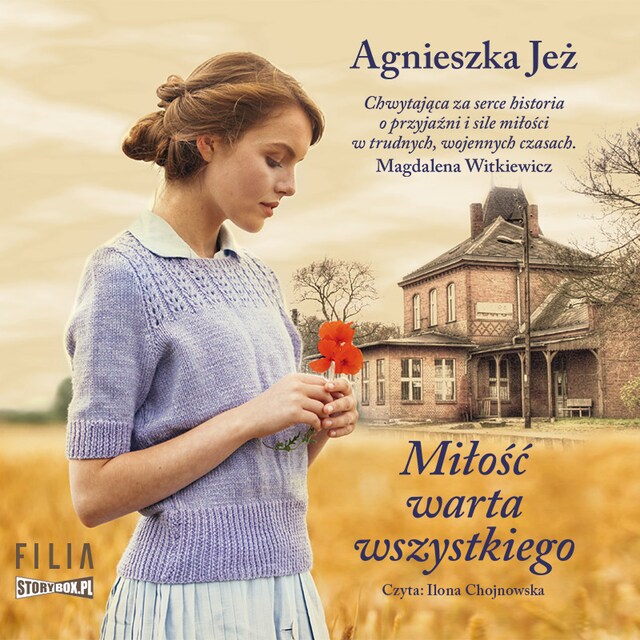 Copertina del libro per Miłość warta wszystkiego