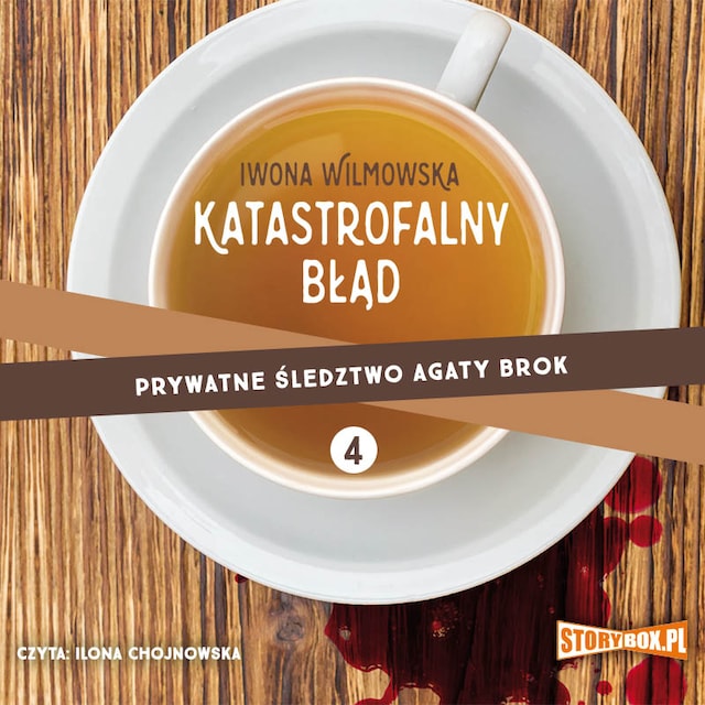 Book cover for Prywatne śledztwo Agaty Brok. Tom 4. Katastrofalny błąd