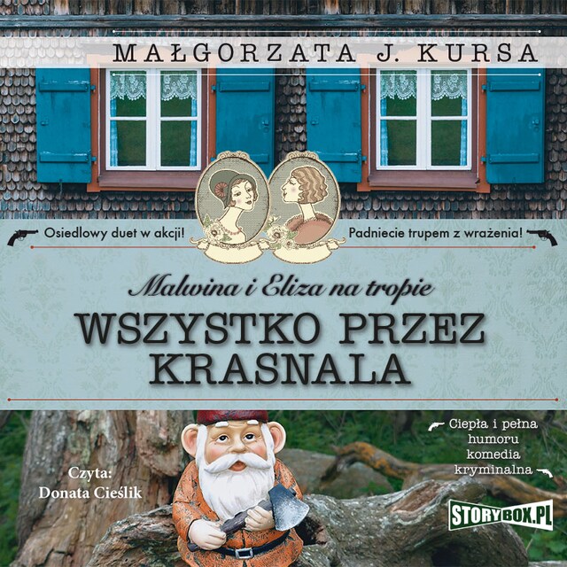 Buchcover für Malwina i Eliza na tropie. Tom 2. Wszystko przez krasnala