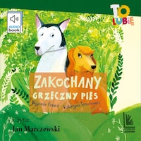 Zakochany grzeczny pies