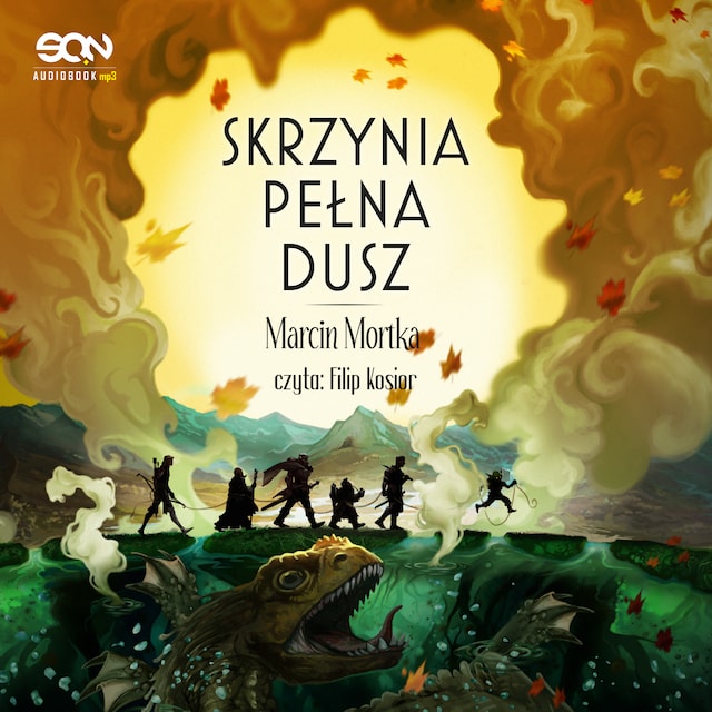 Couverture de livre pour Skrzynia pełna dusz (seria Drużyna do zadań specjalnych, tom 3)