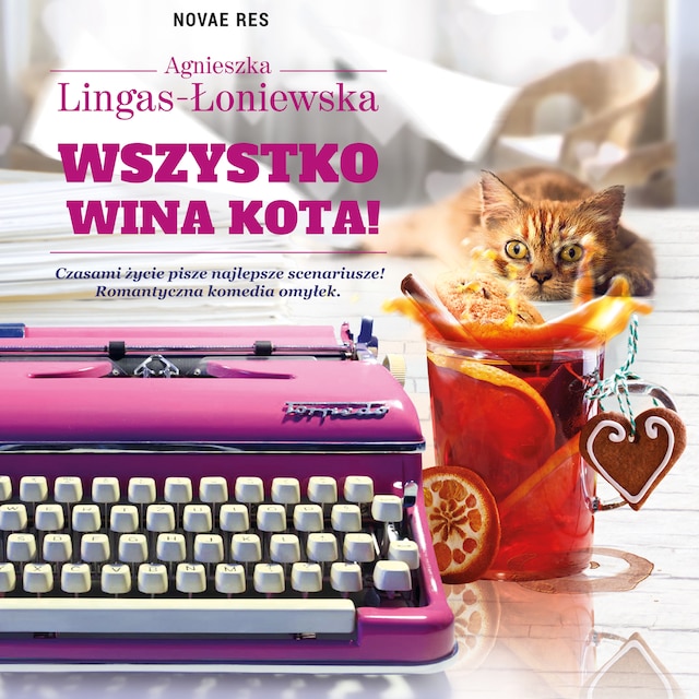 Copertina del libro per Wszystko wina kota!