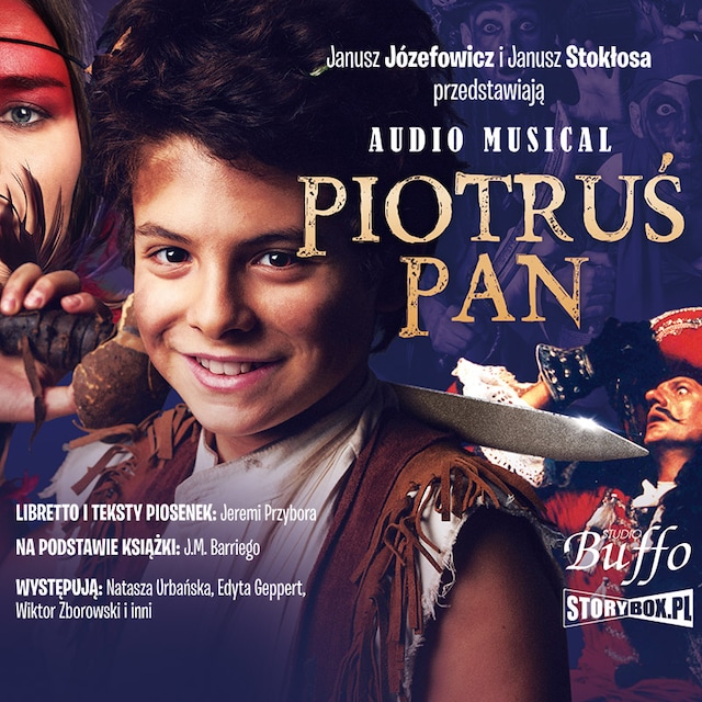 Book cover for Piotruś Pan: Audio Musical