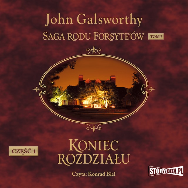 Copertina del libro per Saga rodu Forsyte’ów. Koniec rozdziału