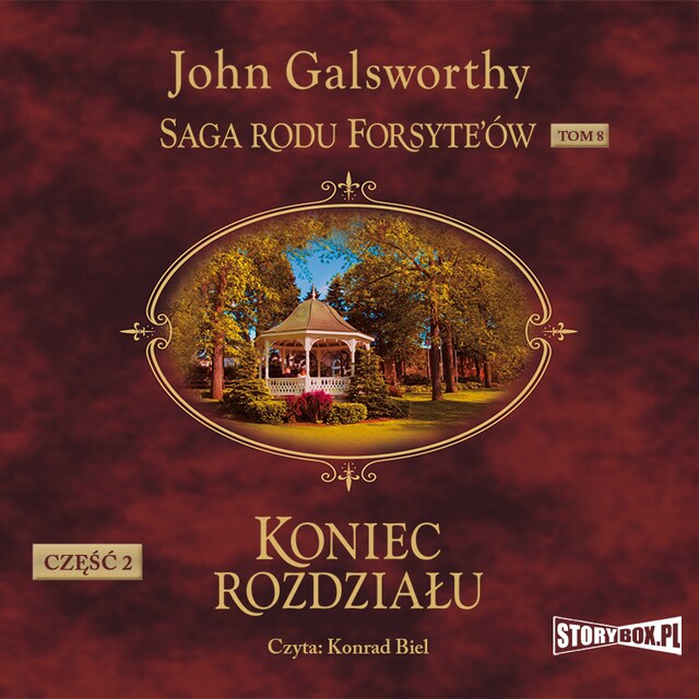 Portada de libro para Saga rodu Forsyte’ów. Koniec rozdziału