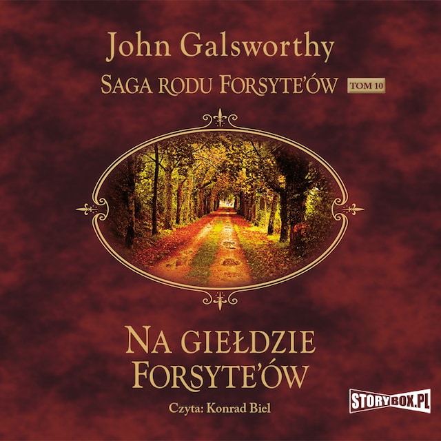 Buchcover für Saga rodu Forsyte'ów. Na giełdzie Forsyte'ów