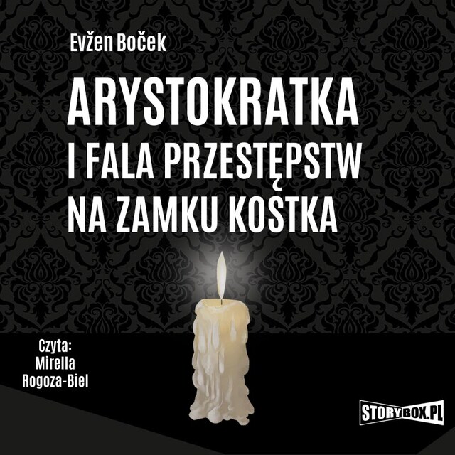Book cover for Arystokratka i fala przestępstw na zamku Kostka