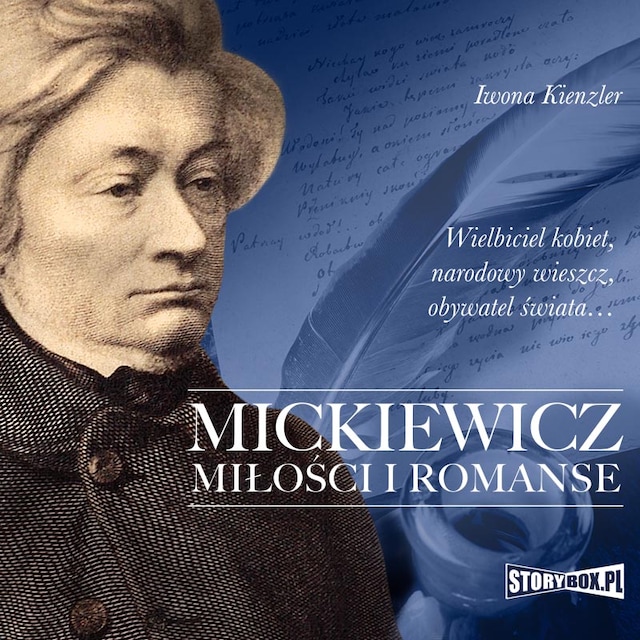 Kirjankansi teokselle Mickiewicz. Miłości i romanse