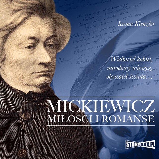 Kirjankansi teokselle Mickiewicz. Miłości i romanse