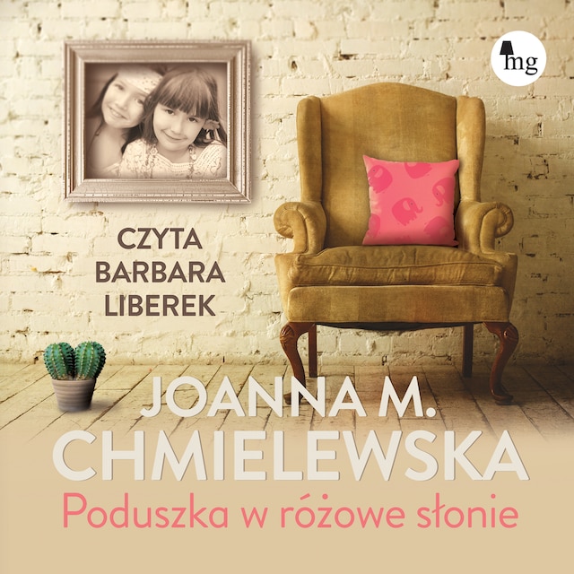 Buchcover für Poduszka w różowe słonie