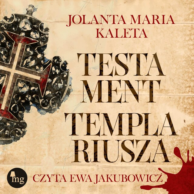 Portada de libro para Testament templariusza