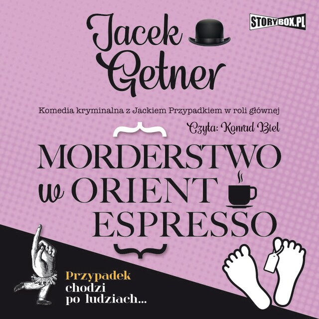 Buchcover für Morderstwo w Orient Espresso