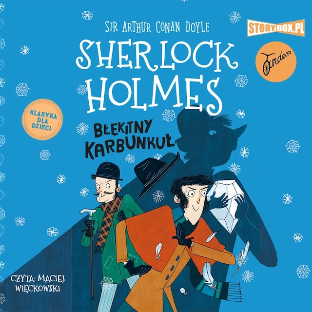 Book cover for Klasyka dla dzieci. Sherlock Holmes. Tom 3. Błękitny karbunkuł