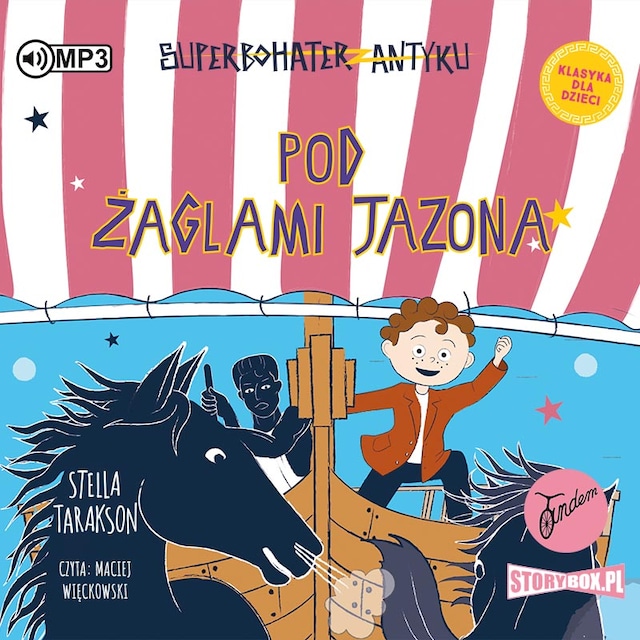 Book cover for Superbohater z antyku. Tom 6. Pod żaglami Jazona!