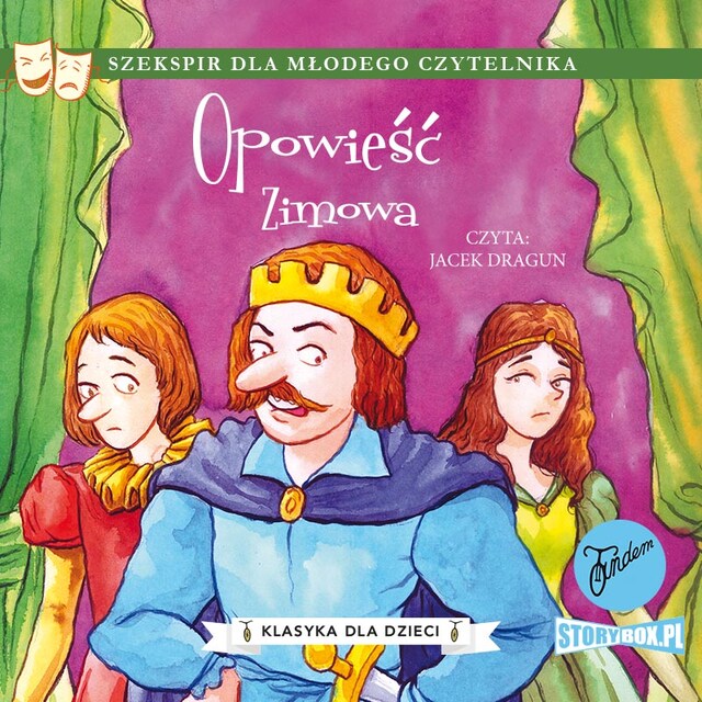 Book cover for Klasyka dla dzieci. William Szekspir. Tom 5. Opowieść zimowa