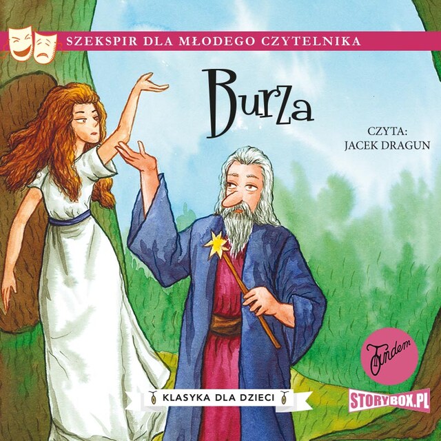Book cover for Klasyka dla dzieci. William Szekspir. Tom 6. Burza