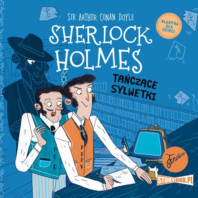 Book cover for Klasyka dla dzieci. Sherlock Holmes. Tom 24. Tańczące sylwetki