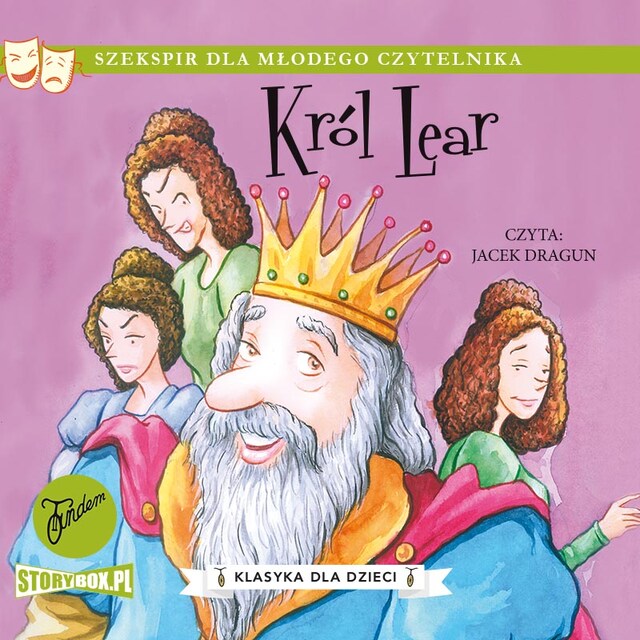 Book cover for Klasyka dla dzieci. William Szekspir. Tom 11. Król Lear