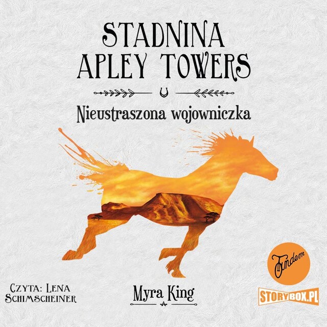 Book cover for Stadnina Apley Towers. Tom 4. Nieustraszona wojowniczka