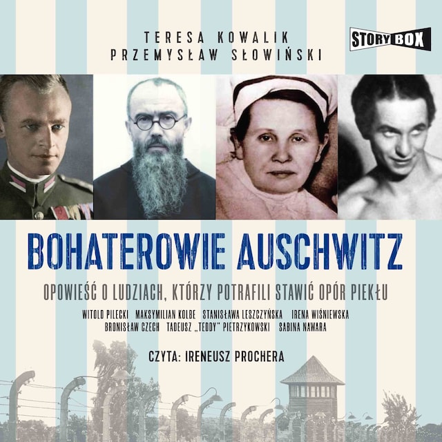 Boekomslag van Bohaterowie Auschwitz