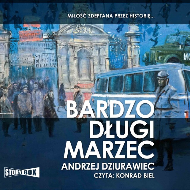 Book cover for Bardzo długi marzec