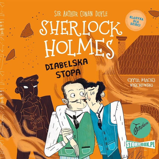 Book cover for Klasyka dla dzieci. Sherlock Holmes. Tom 27. Diabelska stopa