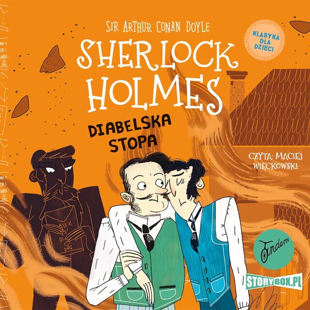 Portada de libro para Klasyka dla dzieci. Sherlock Holmes. Tom 27. Diabelska stopa