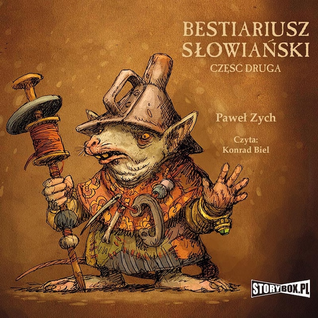 Book cover for Bestiariusz słowiański. Część 2. Rzecz o biziach, kadukach i samojadkach