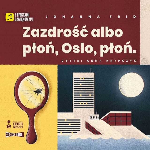 Portada de libro para Zazdrość albo płoń, Oslo płoń