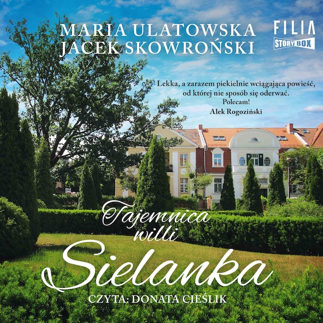 Book cover for Tajemnica wilii Sielanka