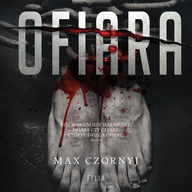 Copertina del libro per Ofiara