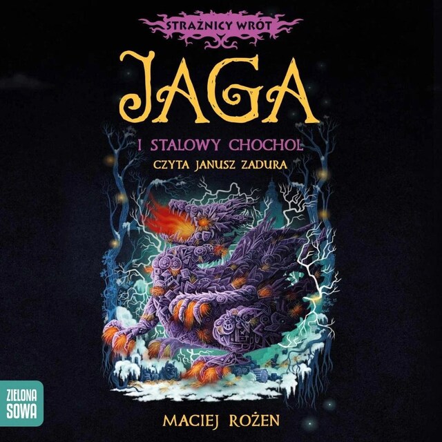 Book cover for Strażnicy Wrót. Jaga i stalowy chochoł