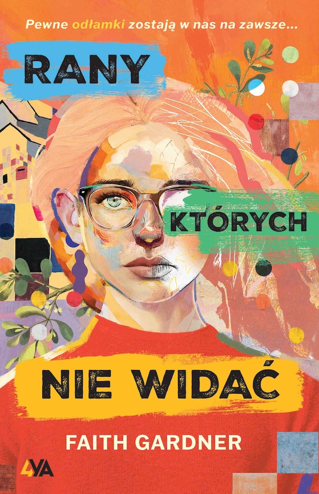 Book cover for Rany, których nie widać