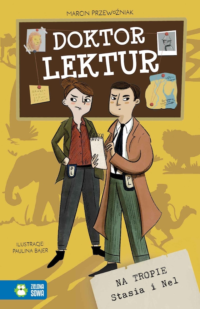 Book cover for Doktor Lektur. Na tropie Stasia i Nel