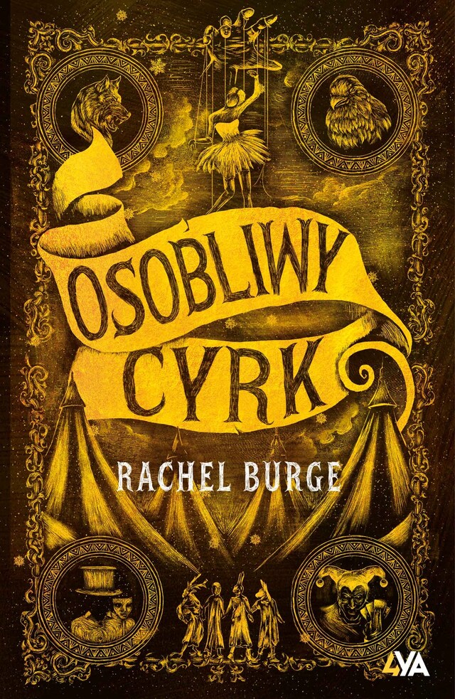 Book cover for Osobliwy cyrk