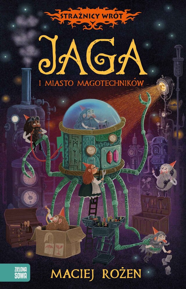 Book cover for Strażnicy Wrót. Jaga i miasto magotechników